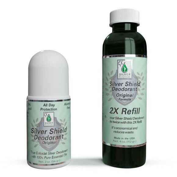 Deodorant Refill - All Natural Colloidal Silver Deodorant - 4 Oz - Picture 3 of 7